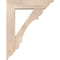 Ekena Millwork Olympic Traditional Smooth Bracket w/ Offset Brace, Douglas Fir, 7 1/2"W x 30"D x 38"H BKT0806X30X38OLY01SDF - alternate 3